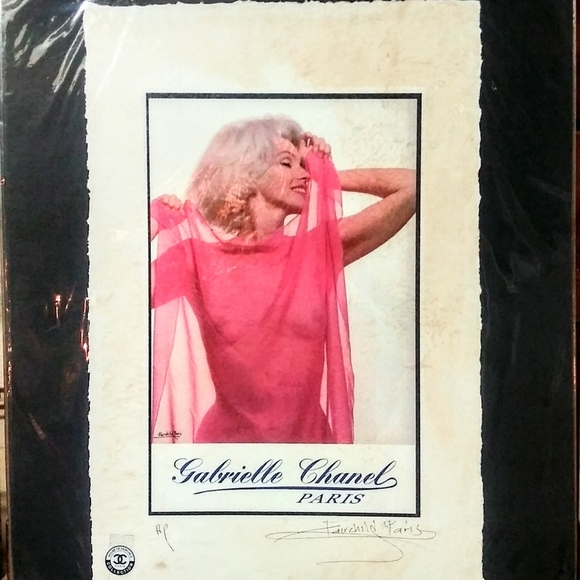 Marilyn Monroe CHANEL AP. Print By Fairchild Paris - Picture 2 of 12